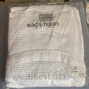 Nova terry waffle robe